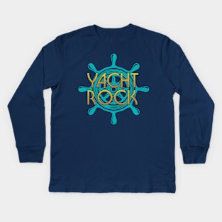 Yacht Rock 3 Kids Long Sleeve T-Shirt